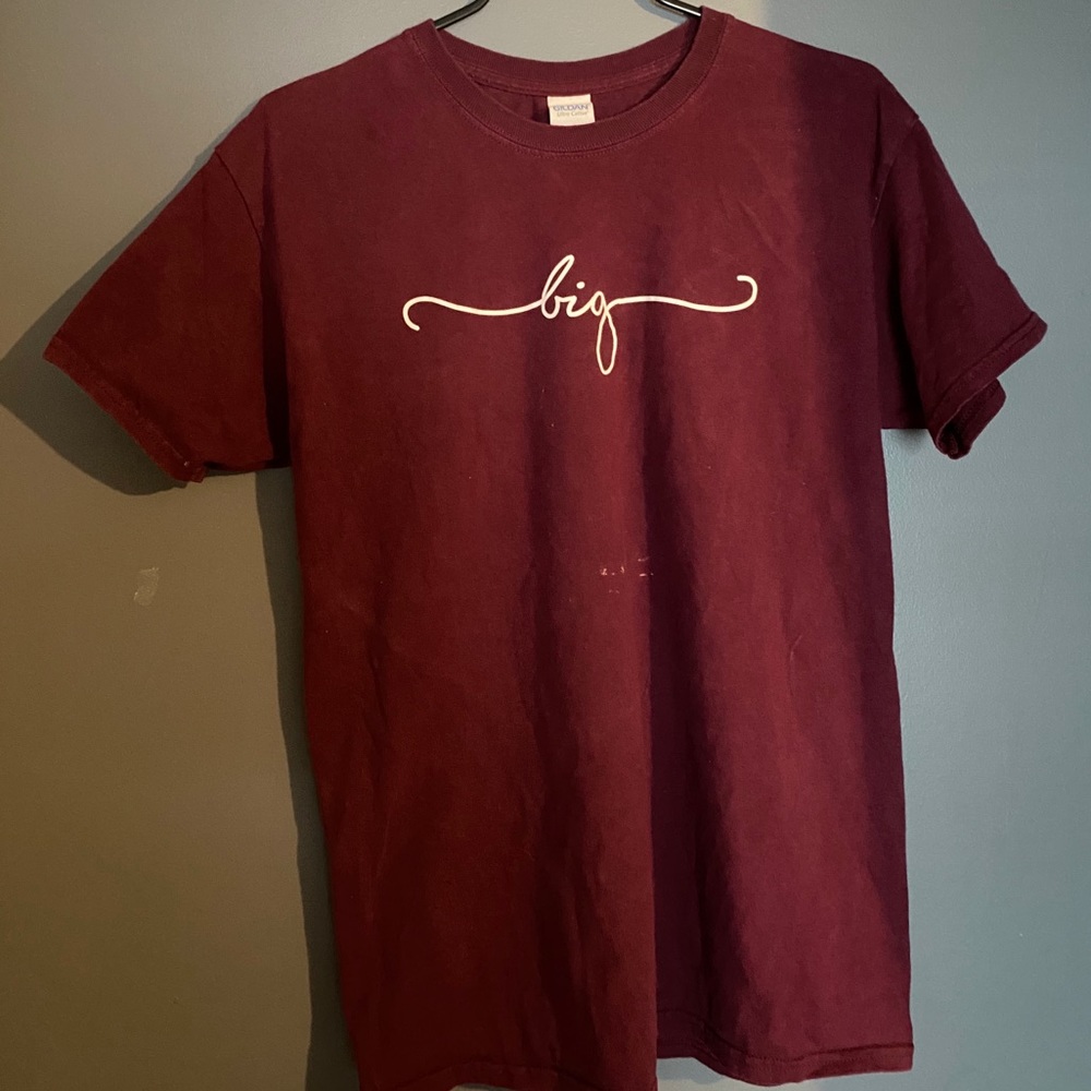 sorority “big” t-shirt
